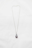 HAWK - RED SILVER NECKLACE