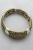 AVA - BLACK GOLD BRACELET