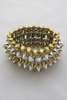 ROCK STAR - GOLD SILVER BRACELET