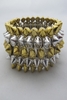 ROCK STAR - GOLD SILVER BRACELET