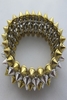 ROCK STAR - GOLD SILVER BRACELET