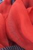 DUALITY - BLACK AND RED SCARF