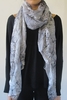 PYTHON - GREY SCARF