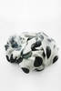 POLKA - GREY AND BLACK SCARF