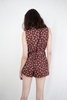 CAMILLA - MAROON DAISY PLAYSUIT