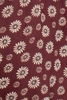 CAMILLA - MAROON DAISY PLAYSUIT