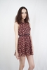 DASHA - MAROON DAISY DRESS