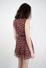 DASHA - MAROON DAISY DRESS