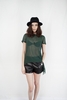 MOLLY - FOREST GREEN TOP