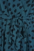 CAMILLA - GREEN WITH BLACK HEARTS PLAYSUIT
