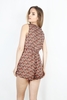 CAMILLA - DUSTY PINK FLORAL PLAYSUIT