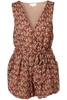 CAMILLA - DUSTY PINK FLORAL PLAYSUIT