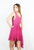 MADDY - MAUVE PINK CHIFFON DRESS