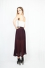 MAGGIE - PLUM CHIFFON SKIRT