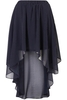 ARIYA - NAVY WITH IVORY DOT PRINT SKIRT