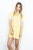 EVIE - YELLOW SHIRT DRESS