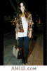 SOPHIE - BROWN AND GOLD JACKET