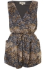 CAMILLA - YELLOW PURPLE FLORAL PLAYSUIT