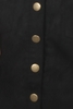 ADELE - BLACK FAUX SUEDE SKIRT