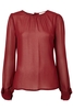 MONICA - MAROON BLOUSE