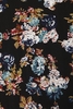 EMMA - BLACK MIXED GARDEN FLORAL DRESS