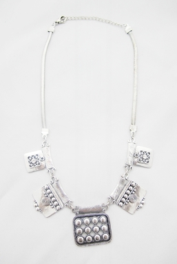 PLATO - SILVER NECKLACE