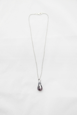 HAWK - RED SILVER NECKLACE