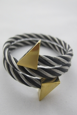 RETROSPEKT - SILVER BLACK BRACELET