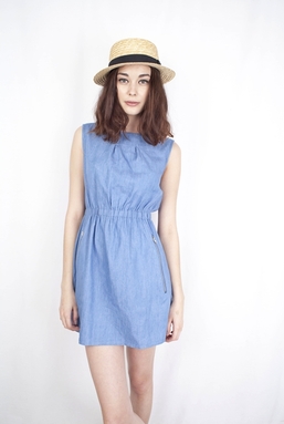 LUCY - LIGHT BLUE DRESS
