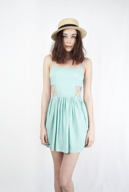 MELANIE - MINT GREEN DRESS