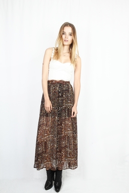 MAGGIE - MINI MULTI FLORAL SKIRT