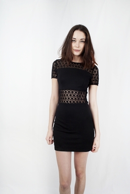 ISABELLA - BLACK DRESS