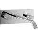 TBT076 Callisto Wall Mounted Basin Mixer With Click Clack Waste