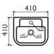 MIN003 Mini 410mm Large Basin & Pedestal