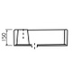 TCB021 Mini Quadro 510mm Basin Exc. Towel Rail