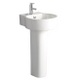DAK002 Dakota 500mm Round Basin & Pedestal