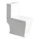 CON102 Connection Close Coupled Toilet Inc. Soft Closing Seat