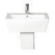 CON104 Connection 575mm Basin & Semi Pedestal