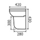 Express 520mm Large Basin & Semi Pedestal 1 Or 2 Tapholes