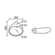 EXP003 Express 500mm Corner Basin & Pedestal