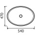 EXP020 Express 540mm Inset Basin