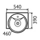 MET007 Metro Basin & Pedestal
