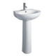 PET001 Petite 535mm Basin & Pedestal