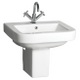 PLT009 Platform Square Basin & Semi Pedestal