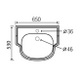 Avebury 650mm Round Basin & Pedestal 1 Or 2 Tapholes