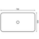TCB010 Martini 700mm Counter Top Basin