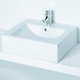 Square 588mm Counter Top Basin