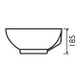 TCB017 Jessop 450mm Counter Top Basin