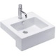 TCB027 Quadro 505mm Semi Recessed Basin