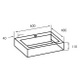 BAS005 Brooklyn 600mm Square Counter Top Basin